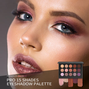 15 Shades Eyeshadow Palette: Pink Plum
